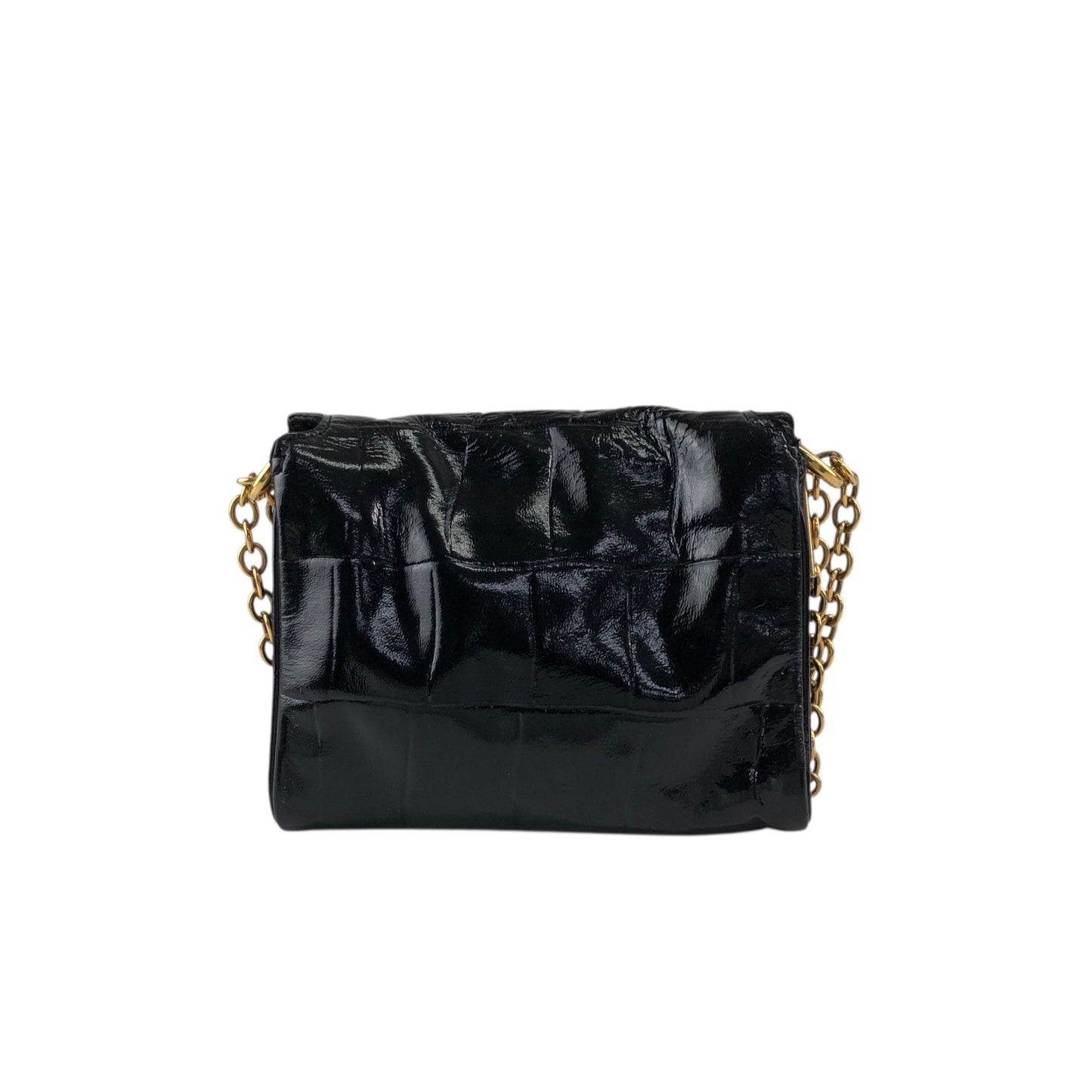 Yves Saint Laurent Chain Shoulder bag Black Vintage rncjip