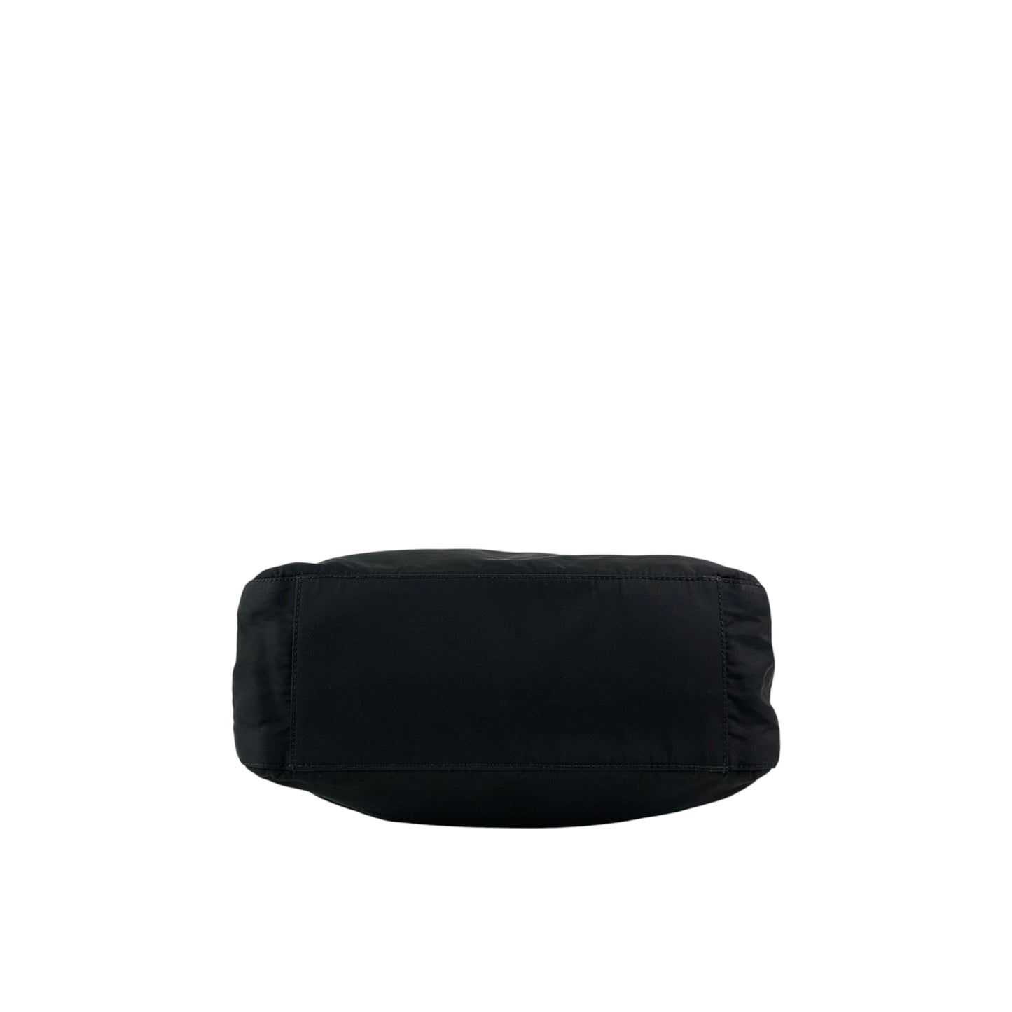 PRADA Tessuto Triangle Logo Totebag Black Vintage bfw3nz