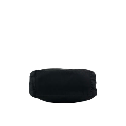 PRADA Tessuto Triangle Logo Totebag Black Vintage bfw3nz