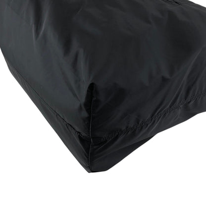 PRADA Tessuto Triangle Logo Totebag Black Vintage kctbn3