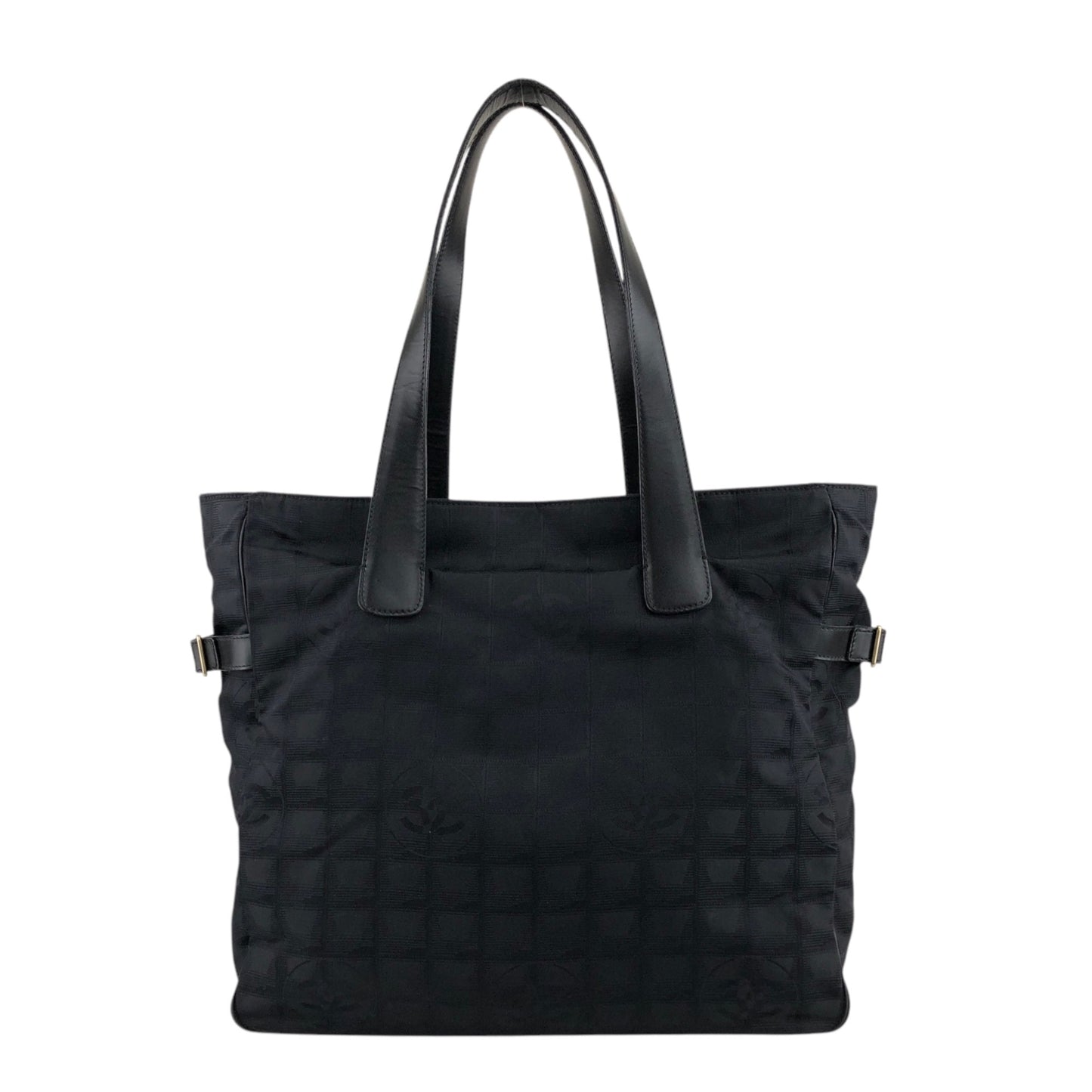 CHANEL New Travel Line Totebag Black Vintage v3jtbw