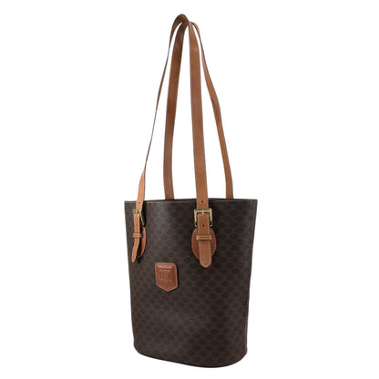 CELINE Macadam Blason Totebag Brown Vintage inkg8a
