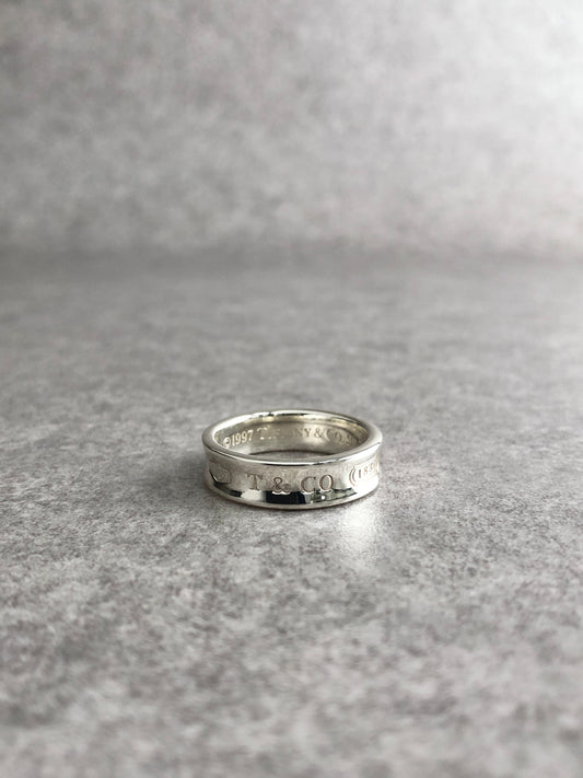 Tiffany & Co. SILVER925 Ring Silver Vintage j43icd