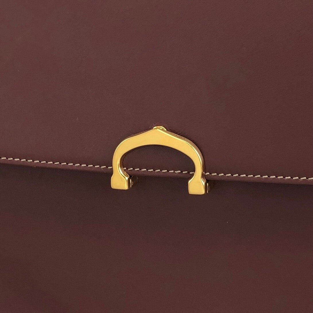 Cartier Shoulder bag Bordeaux Vintage p6hsiw