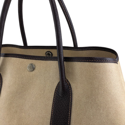 HERMES Totebag Beige Vintage ixgnpz