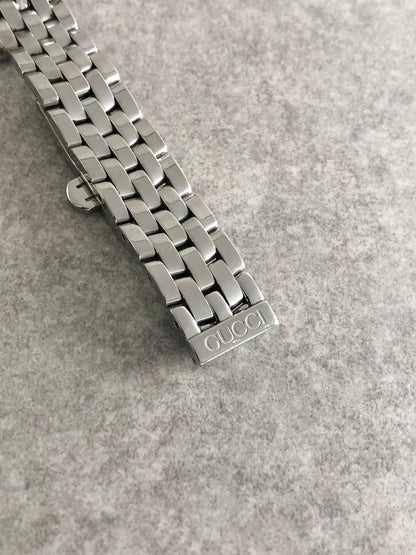 GUCCI Quartz Watch Silver 5500L Vintage y5m2nz