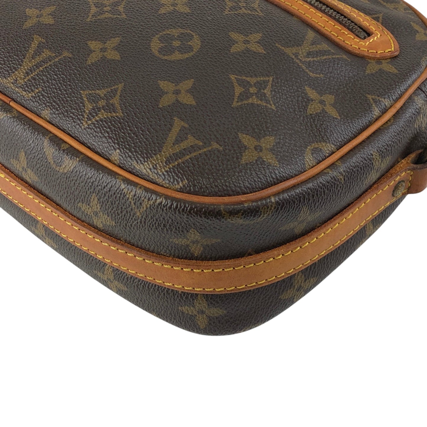 LOUIS VUITTON Monogram Shoulder bag Brown Vintage fywb25