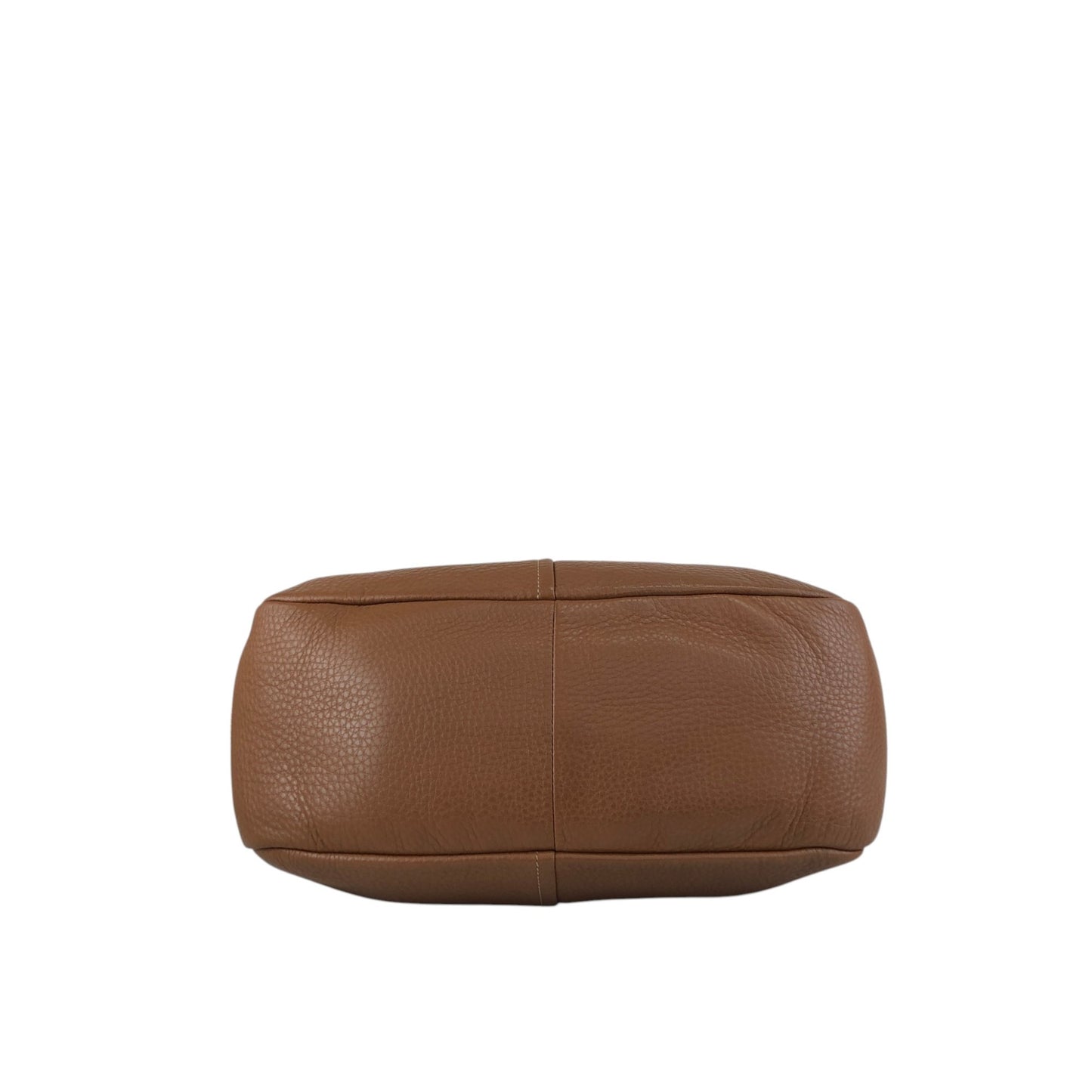 PRADA Logo Shoulder bag Hobobag Brown Vintage vbntex