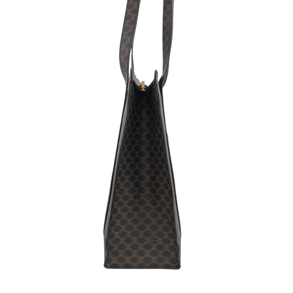 CELINE Macadam Shoulder bag Totebag Black Vintage dyyxs8