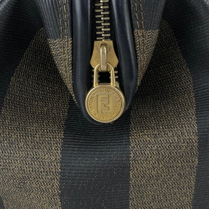 FENDI Pecan Two-way Small Boston bag Shoulder bag Black Vintage 3d83yd