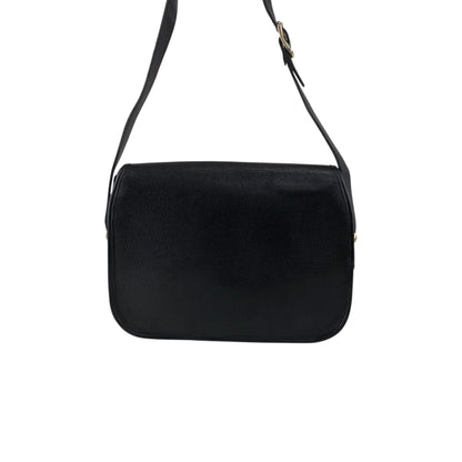 CELINE Horse Carriage Shoulder bag Black Vintage b7miwj