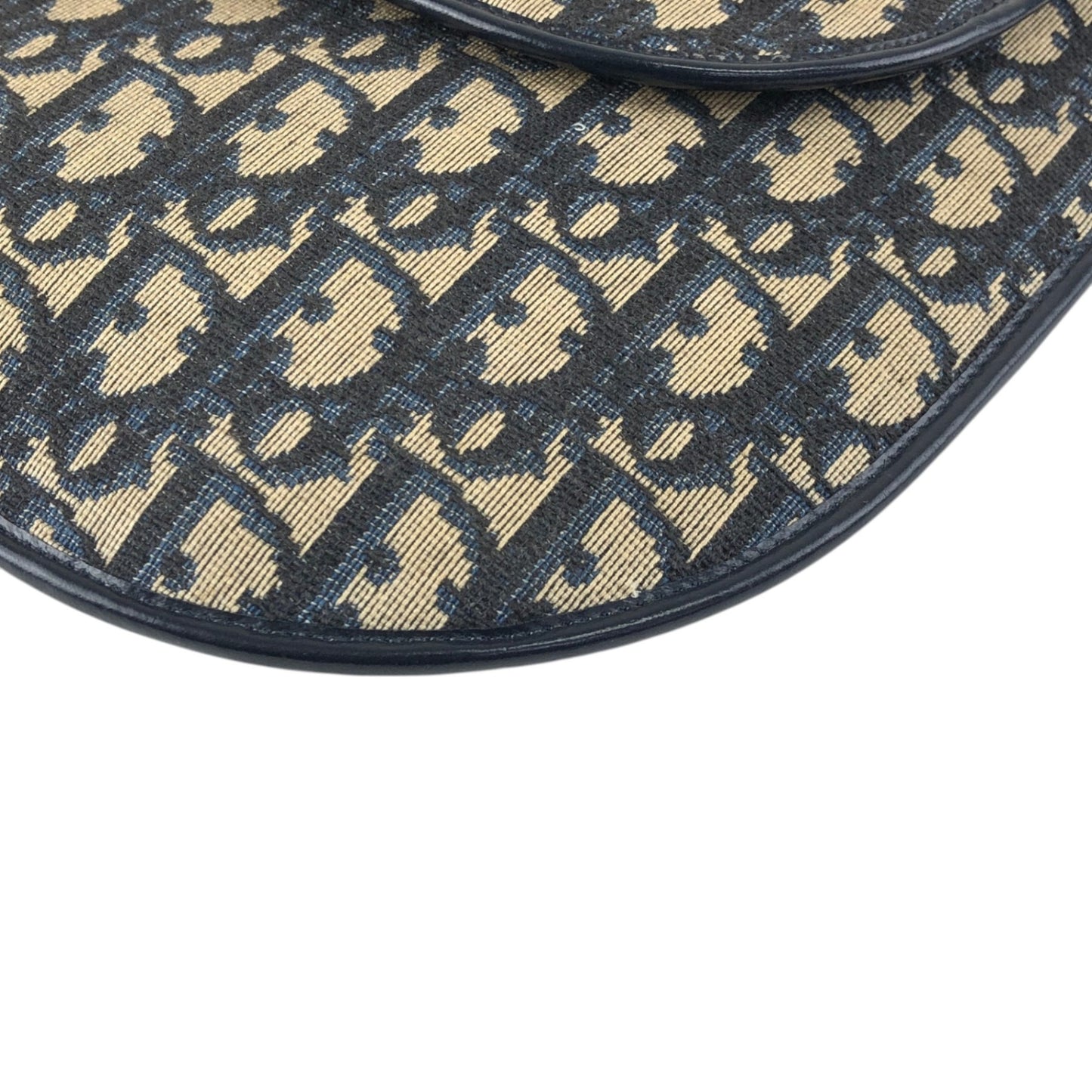 Christian Dior Trotter Shoulder bag Navy Vintage 2xwr2a