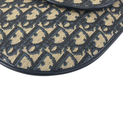 Christian Dior Trotter Shoulder bag Navy Vintage 2xwr2a
