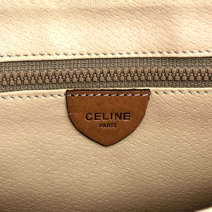 CELINE Macadam Blason Shoulder bag Brown Vintage 2c4duy