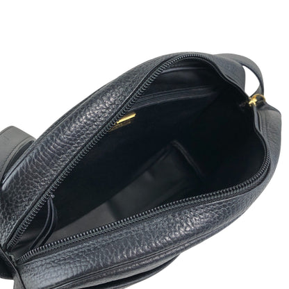 Christian Dior CD Logo Shoulder bag Black Vintage jrz6fp