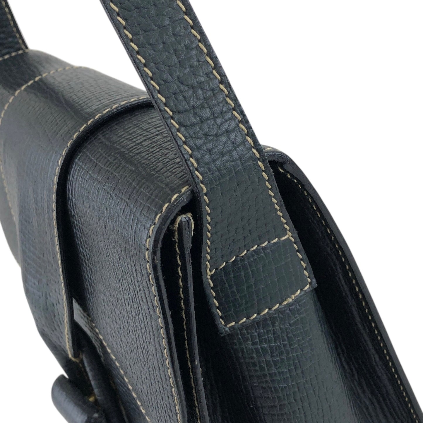 LOEWE Turn Lock Shoulder bag Navy Vintage spwcd3