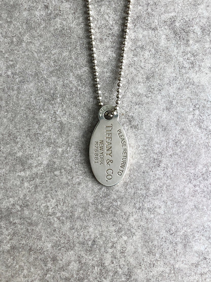 Tiffany & Co. Necklace Silver SILVER925 Vintage rx3hva
