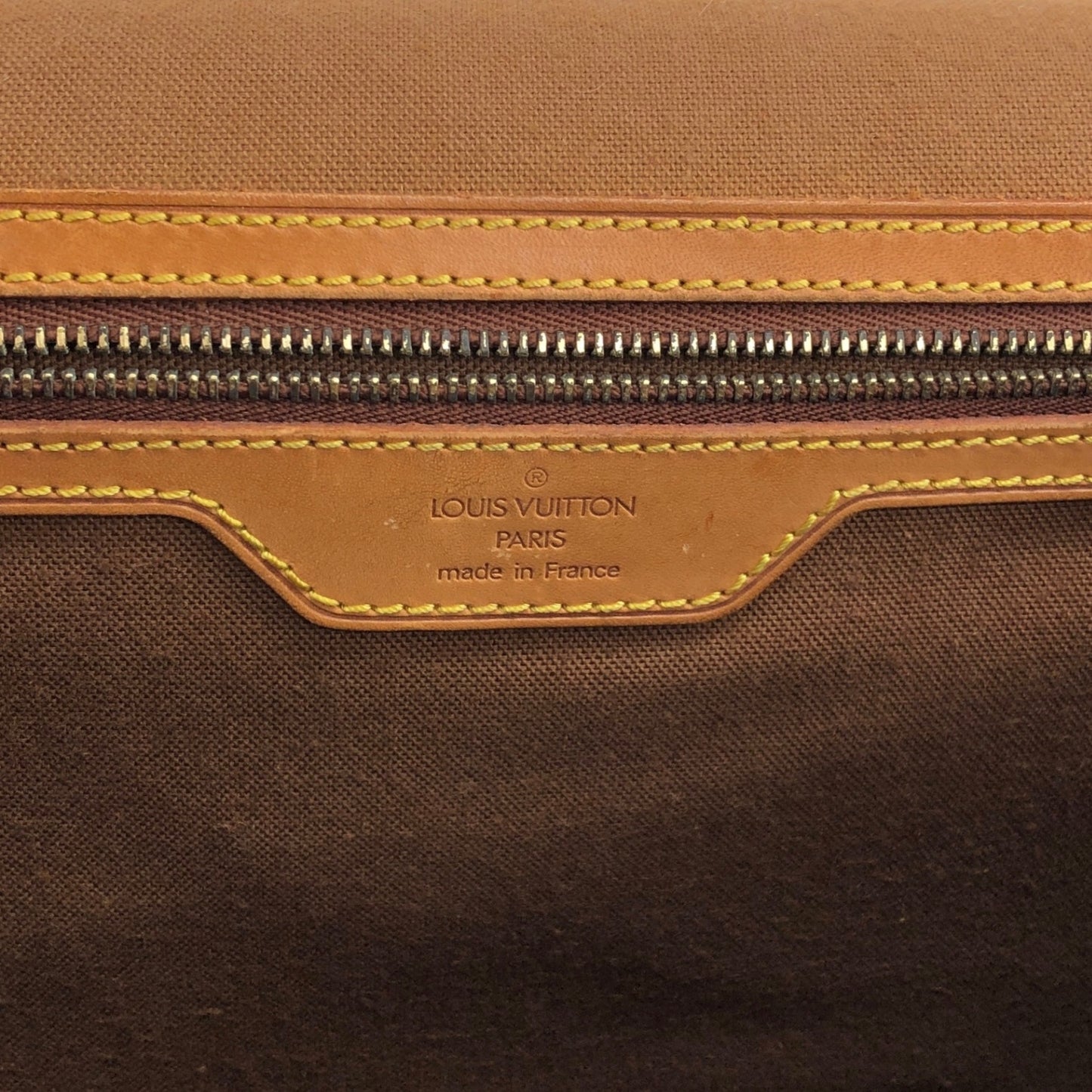 LOUIS VUITTON Monogram Buckle Two-way Handbag Shoulder bag Brown Vintage cmkh5s