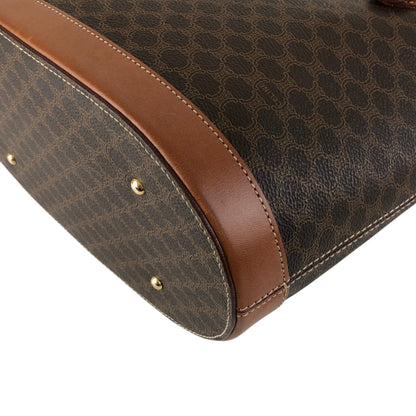 CELINE Macadam Blason Totebag Brown Vintage 4gjmmr