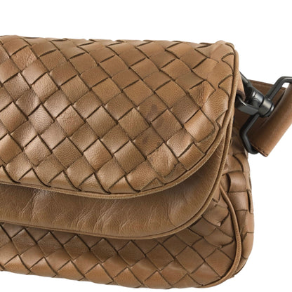 Bottega Veneta Intrecciato Shoulder bag Hobobag Brown Vintage 26xfe8