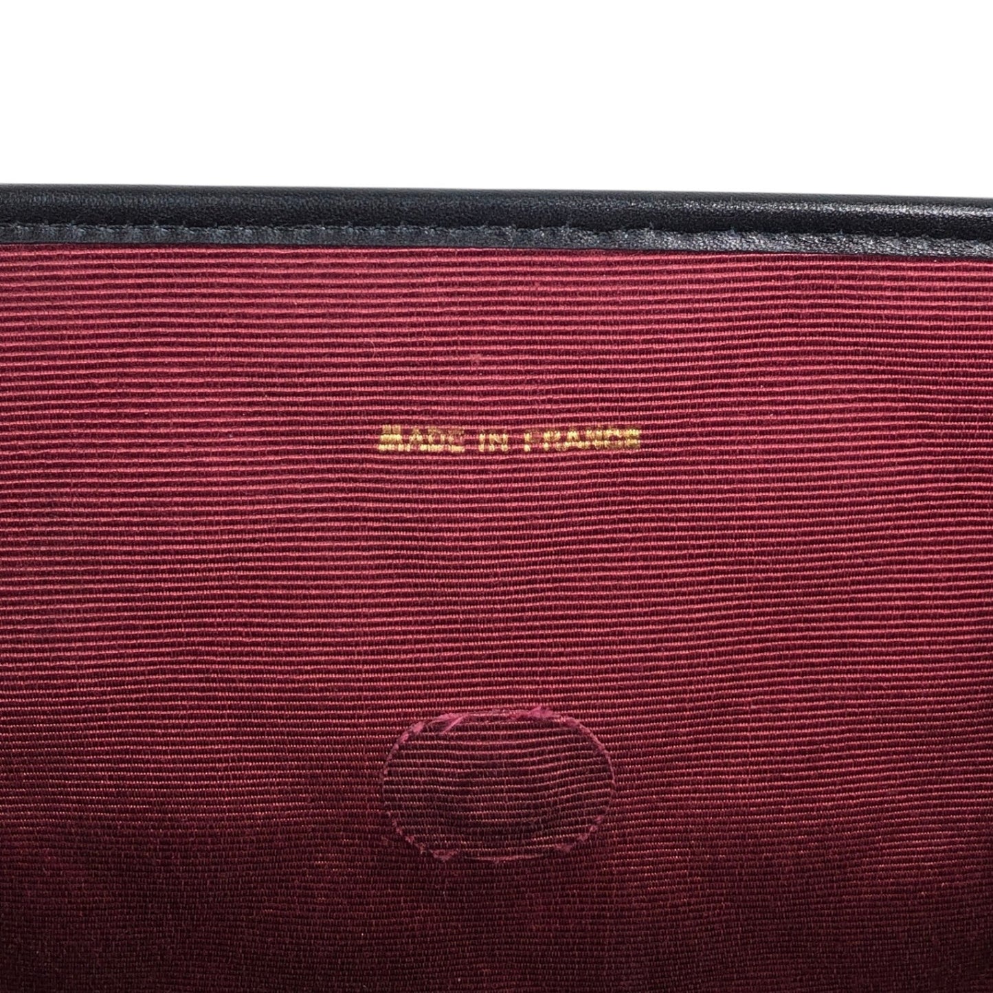 CHANEL Matelasse Coco Mark Chain Shoulder bag Black Vintage i2yavv