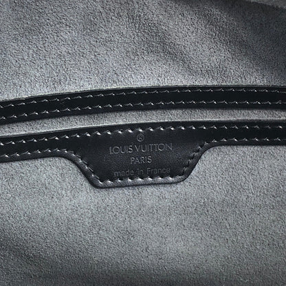 LOUIS VUITTON Handbag Barrel bag Black  Soufflot Vintage yw2s87