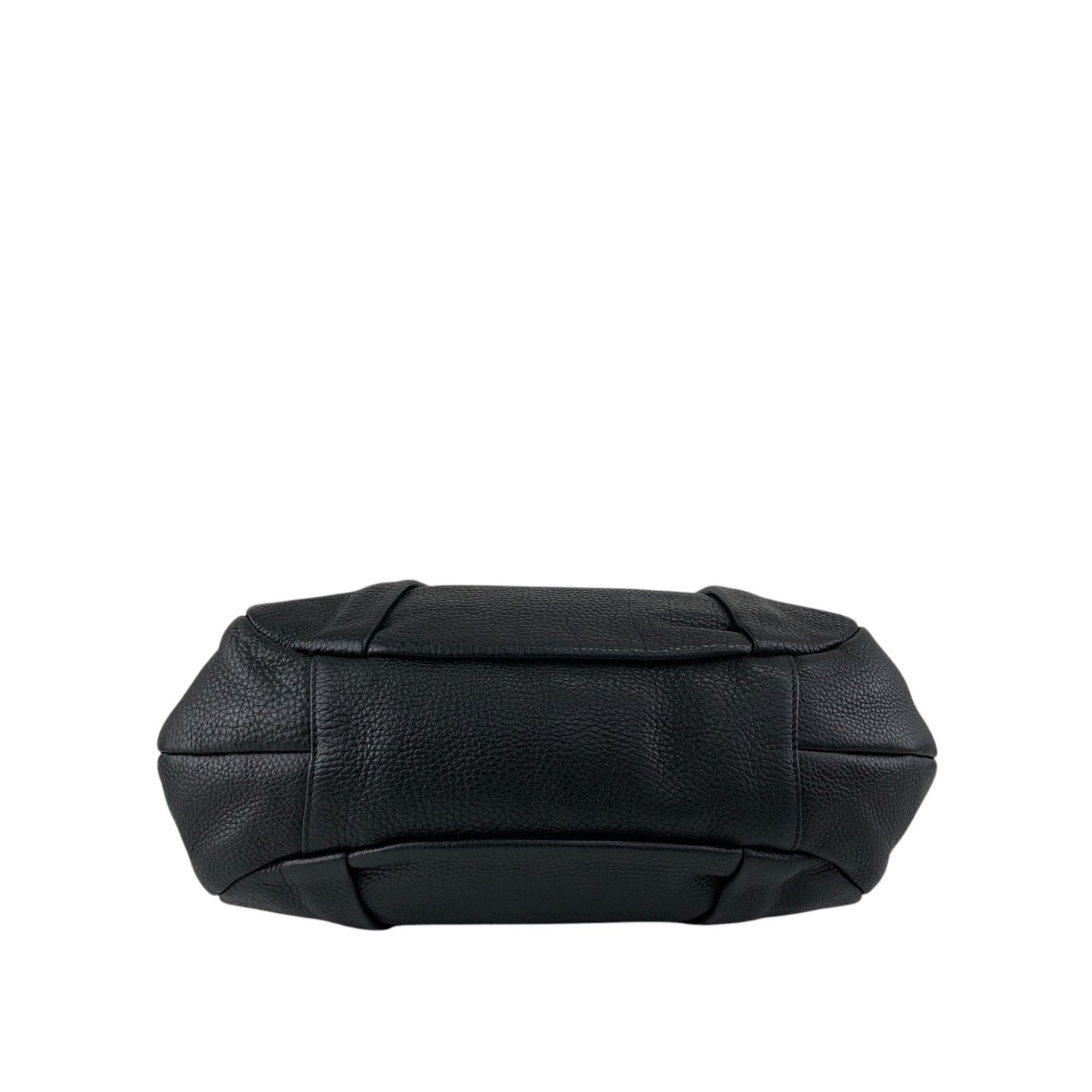 PRADA Logo Handbag Totebag Black Vintage 7zspmn