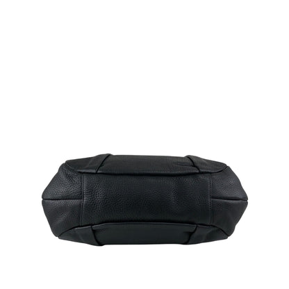 PRADA Logo Handbag Totebag Black Vintage 7zspmn