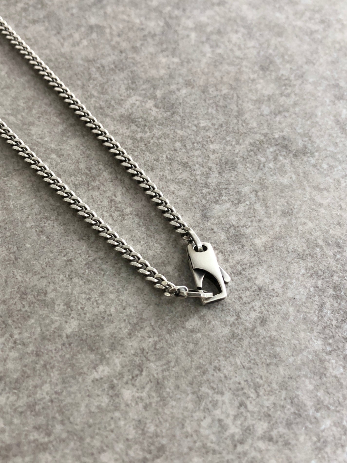 GUCCI Necklace Silver Vintage psa3ea