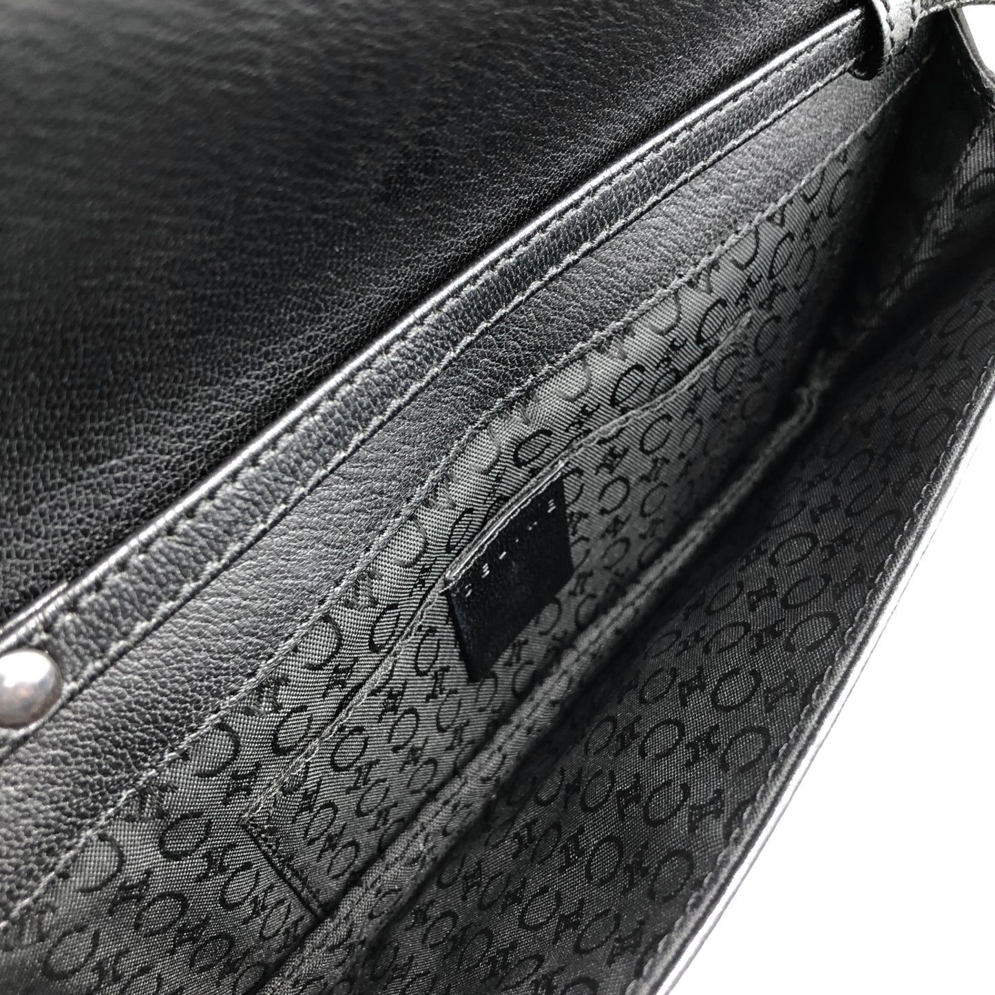 CELINE Blason Shoulder bag Black Vintage dyspke