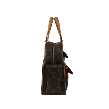 LOUIS VUITTON Monogram Handbag Brown M51161 Vintage vzg5g4