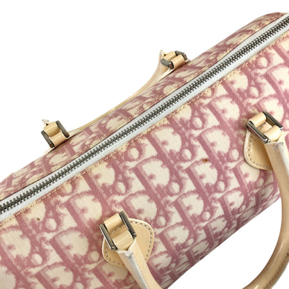 Christian Dior Trotter 手提包 波士頓包 粉紅色 復古 hamzbz