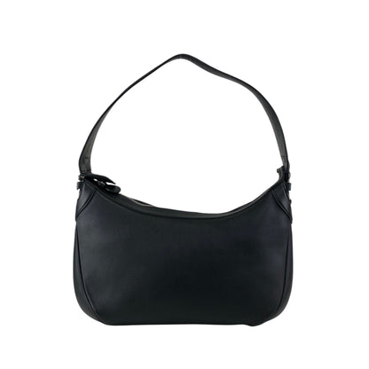 Salvatore Ferragamo Gancini Handbag Shoulder bag Black AF-21 4358 Vintage xn4ijj