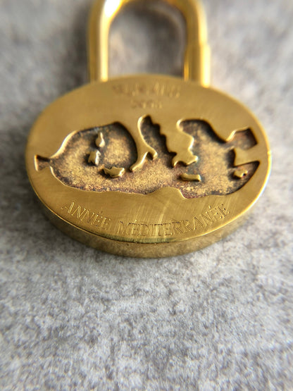 HERMES Padlock Gold Vintage zmavc5