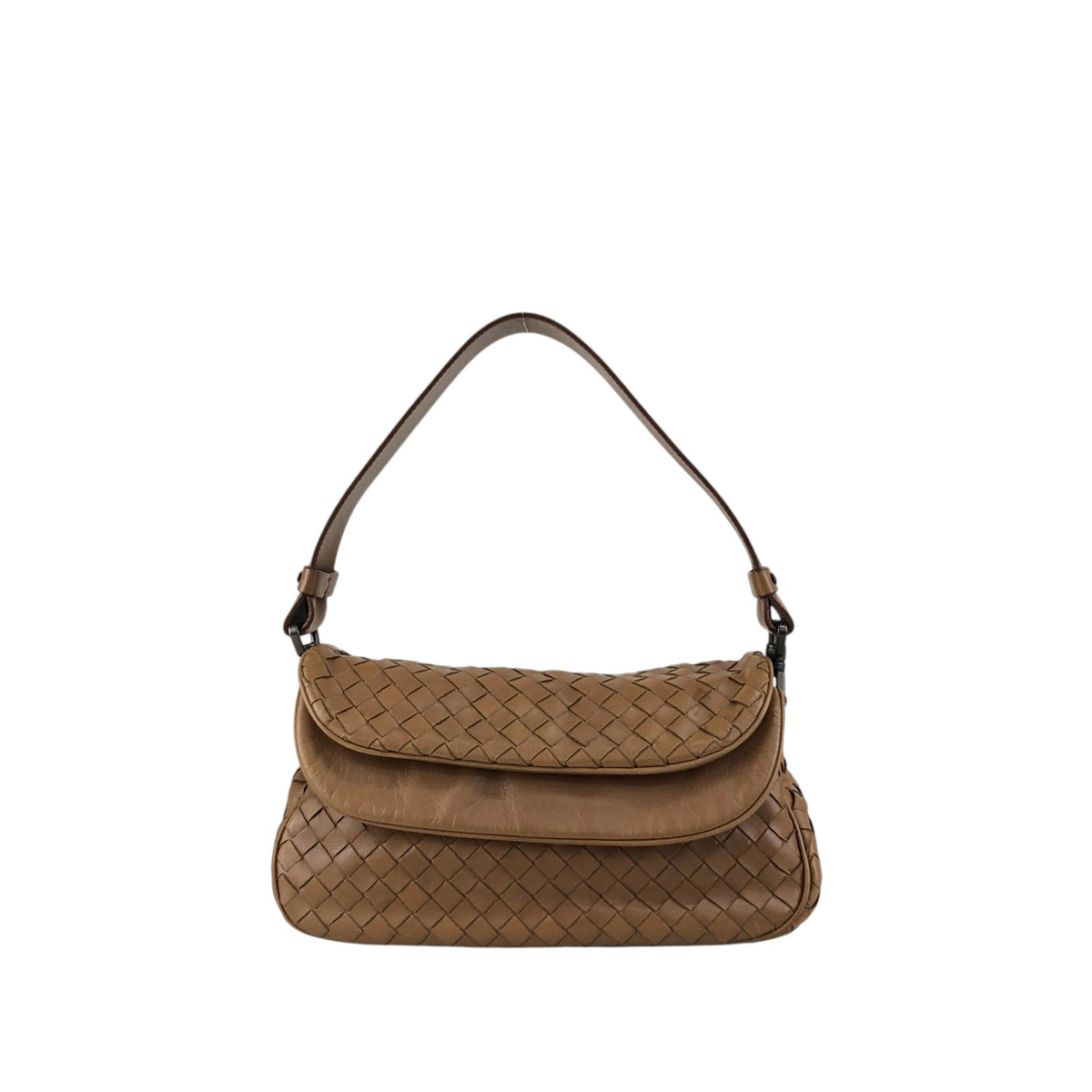Bottega Veneta Intrecciato Shoulder bag Hobobag Brown Vintage 26xfe8