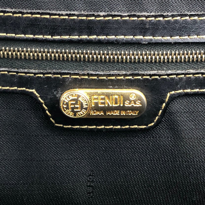 FENDI Pecan Two-way Small Boston bag Shoulder bag Black Vintage euc5vh