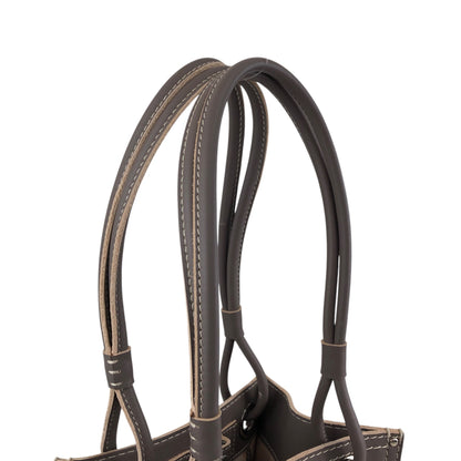 LOEWE Anagram Handbag Totebag Brown Vintage cgduag