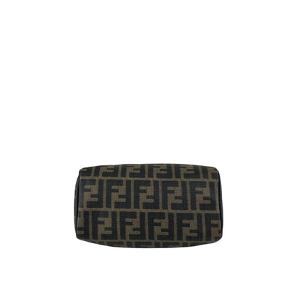 FENDI Zucca Two-way Small Boston bag Shoulder bag Black Vintage prhk66