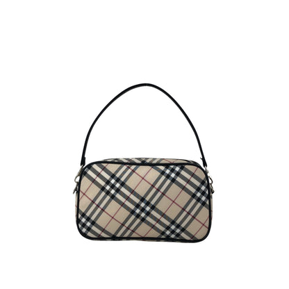BURBERRY Nova Check Shoulder bag Beige Vintage y47wfc