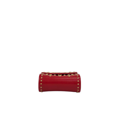 Yves Saint Laurent Heart Motif Small Shoulder bag Red Vintage v286hg