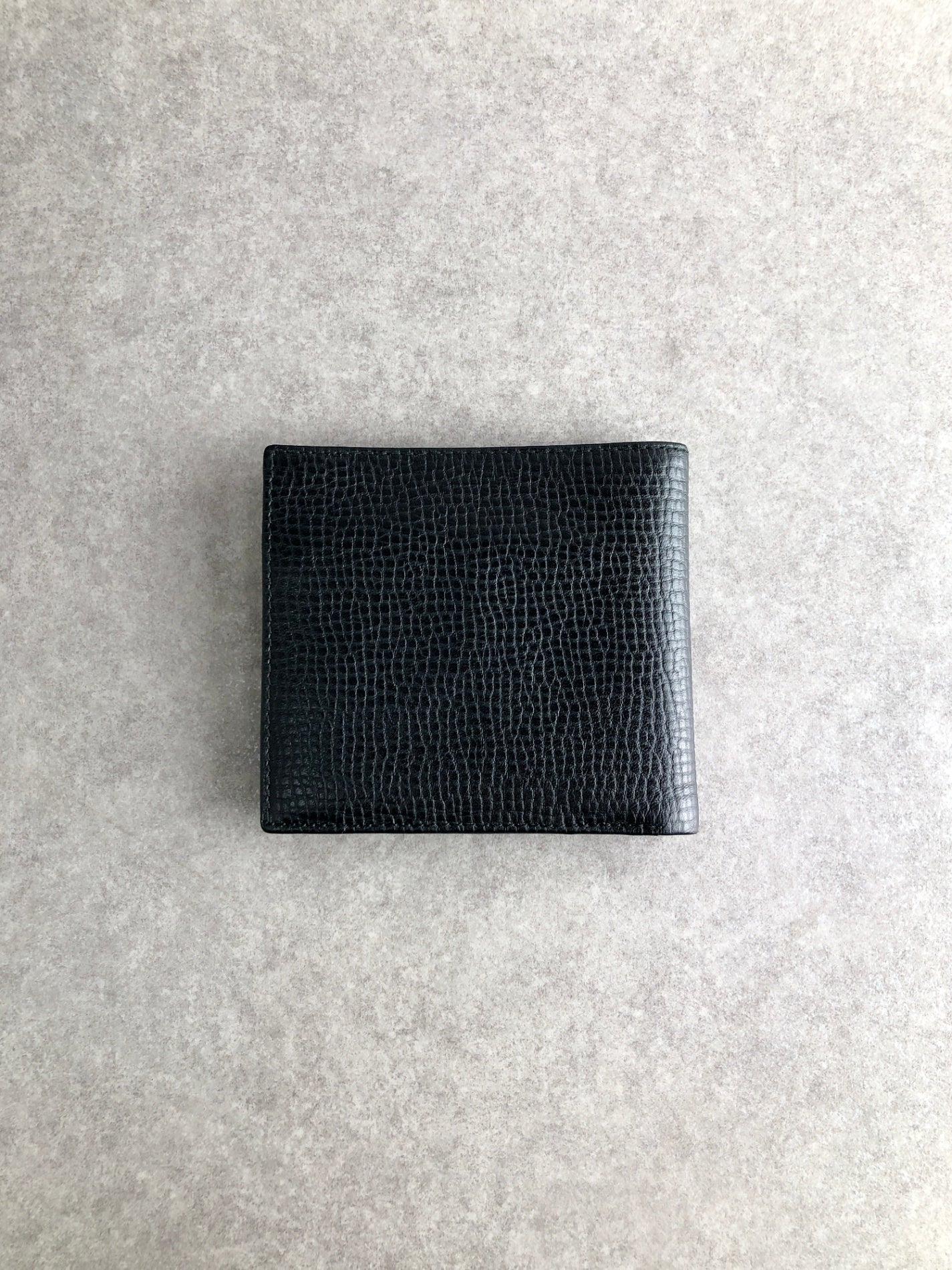 Christian Dior CD Logo Folded Wallet Black Vintage jv3xin