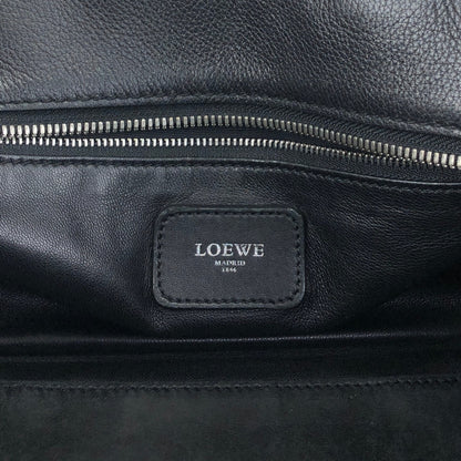 LOEWE Amazona28 Anagram Small Boston bag Handbag Black Vintage pi6ivk