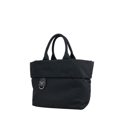 PRADA Tessuto Triangle Logo Two-way Handbag Shoulder bag Black BN1959 Vintage 3tmht8