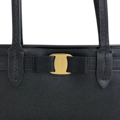 Salvatore Ferragamo Vala Totebag Black Vintage 8dgiw2