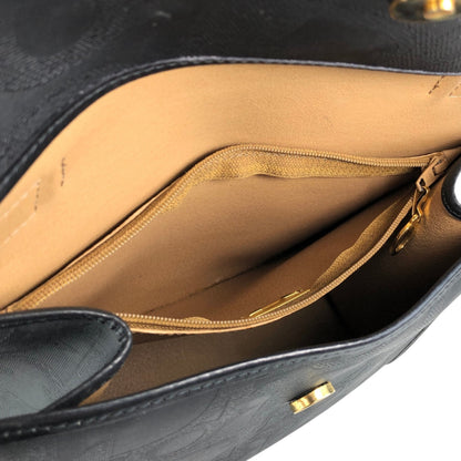 Christian Dior Trotter Logo Two-way Handbag Shoulder bag Black Vintage x7s3ai