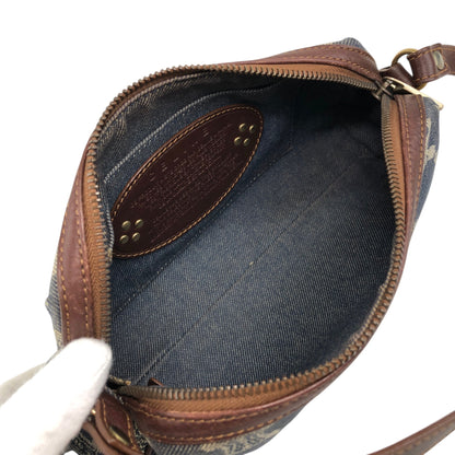 CELINE Paris Macadam Handbag Indigo Vintage 5tscu3