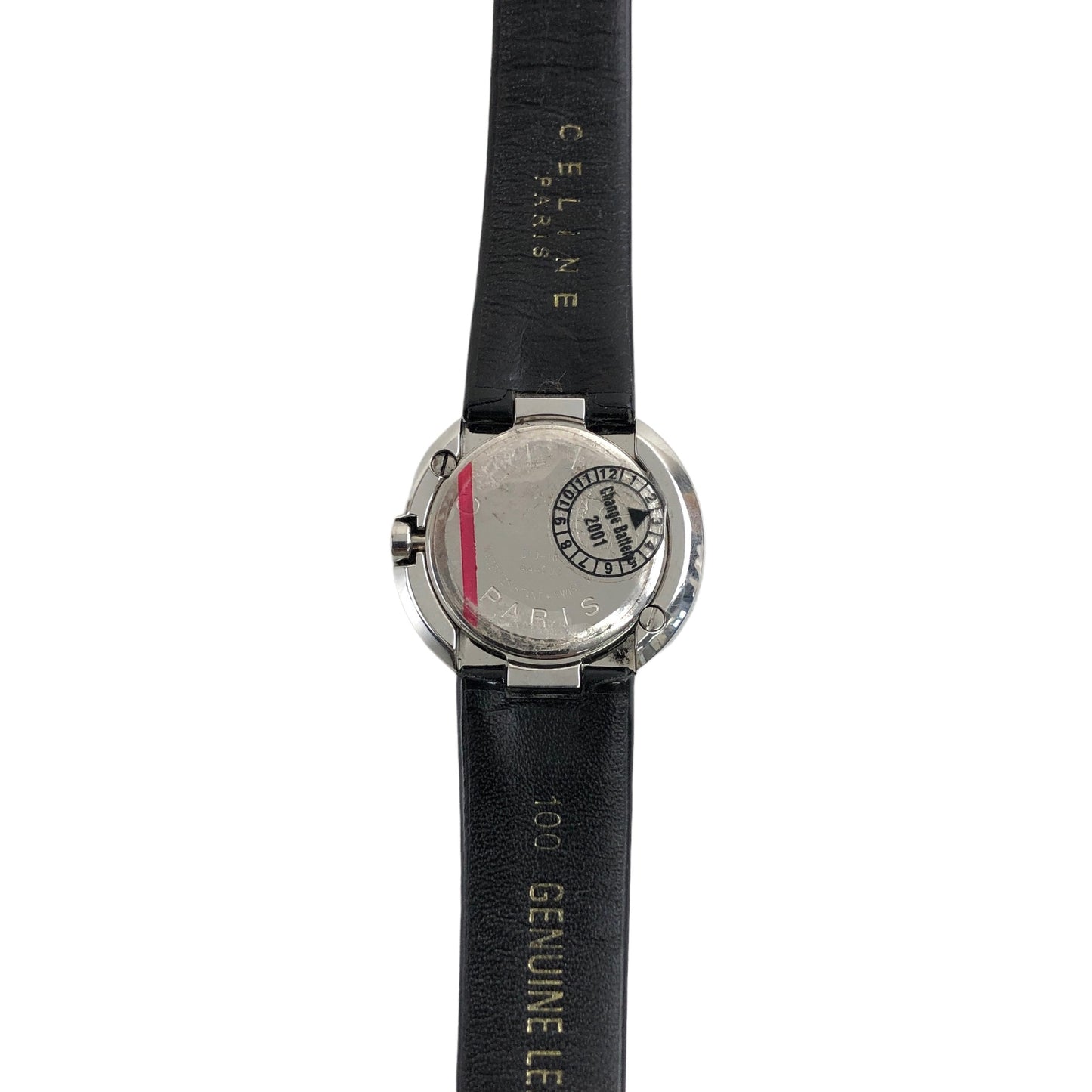 CELINE Starball Watch Silver×Black Vintage xbxspx