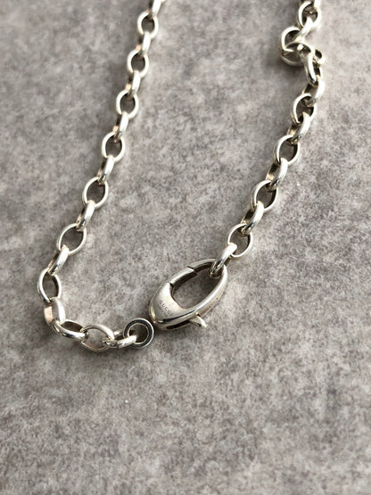 GUCCI Necklace Silver Vintage npu5rg