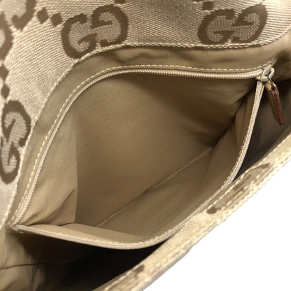 GUCCI GG Pattern Backpack Beige Vintage pyhijz