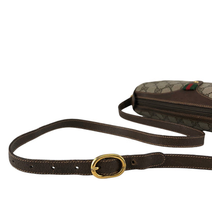 GUCCI Sherry Line Shoulder bag Beige Vintage 7bz4rt